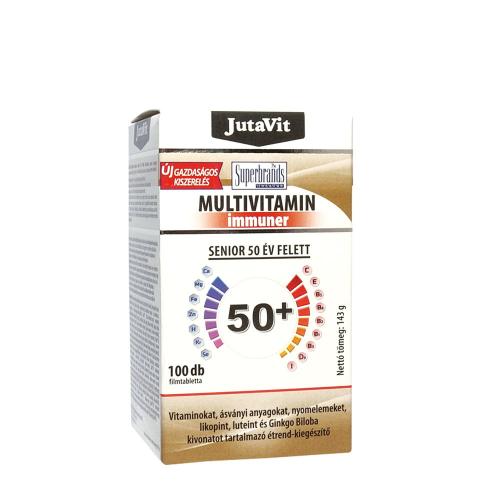 JutaVit Multivitamin Immuner tablets For Seniors (50+) (100 Comprimate)