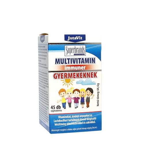 JutaVit Multivitamin Immuner chewable tablets For Kids (45 Comprimate masticabile)