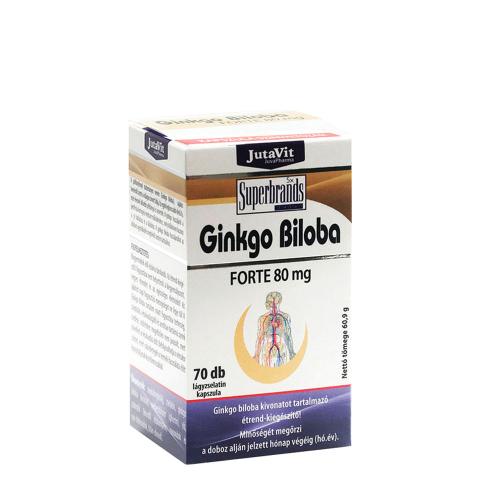 JutaVit Ginkgo Biloba Forte 80 mg softgel (70 Capsule moi)