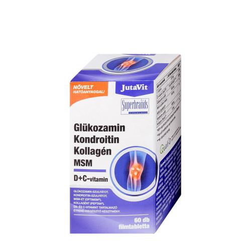 JutaVit Glucosamine Collagen MSM Vitamin D + C (60 Comprimate)