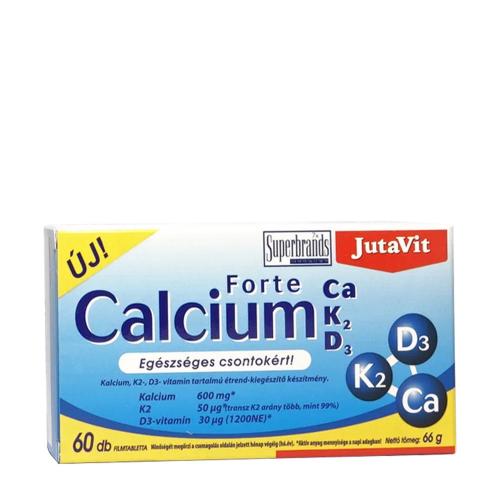 JutaVit Calcium Forte + Ca/K2/D3  (60 Comprimate)