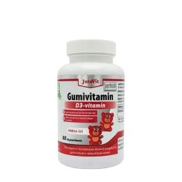 JutaVit Vitamin D3 Gummies (60 Jeleuri, Zmeură)