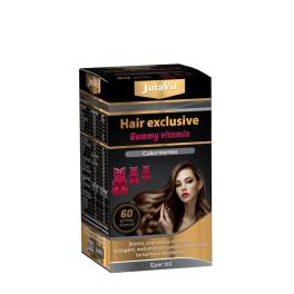 JutaVit Hair Exclusive Gummy Vitamin (60 Jeleuri, Căpșuni)