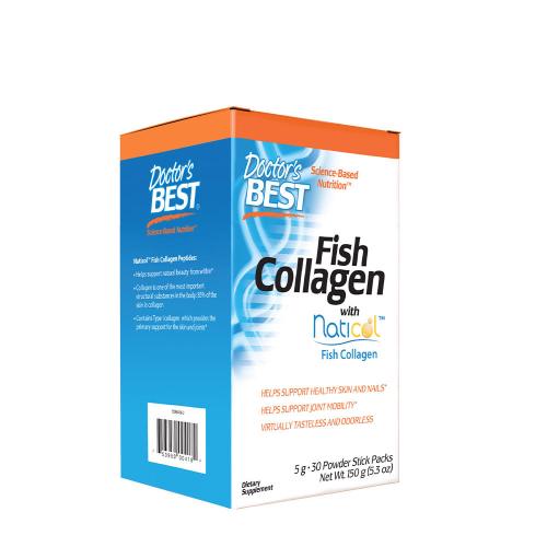 Doctor's Best Fish Collagen with Trumarine Collagen (30 Pachet)