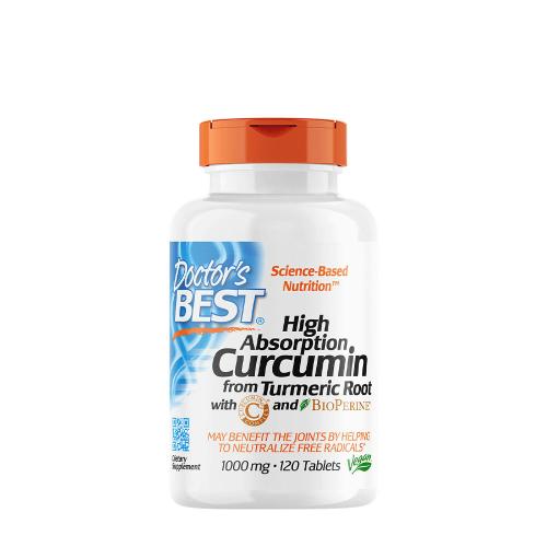 Doctor's Best High Abs. Curcumin From Turmeric Root + C3  (120 Comprimate)
