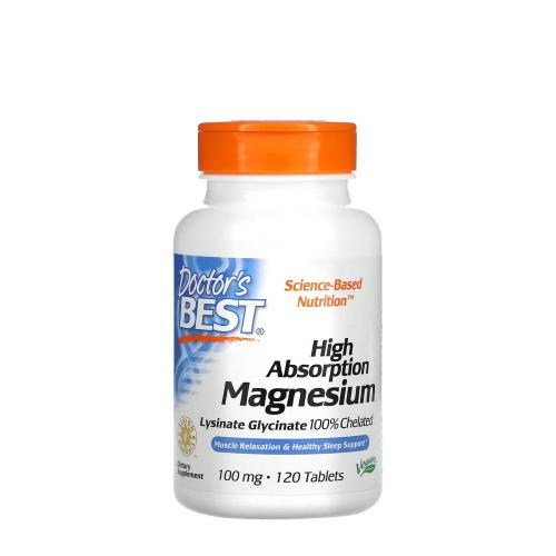 Doctor's Best High Absorption Magnesium 100 mg (120 Comprimate)