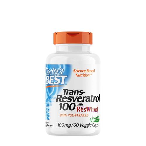 Doctor's Best Trans-Resveratrol 100 mg (60 Veggie Capsule)