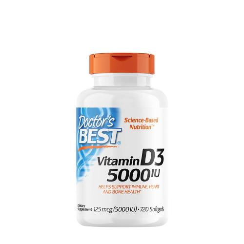 Doctor's Best Vitamin D3 5000 IU (720 Capsule moi)