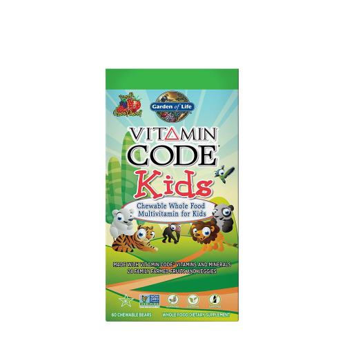 Garden of Life Vitamin Code Kids Multivitamin Kids (60 Jeleuri Ursuleți)