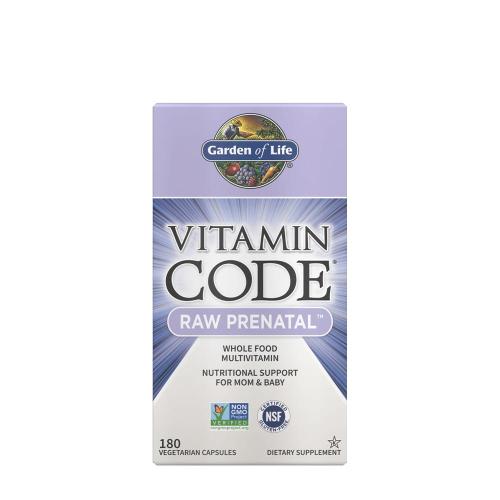 Garden of Life Vitamin Code Raw Prenatal (180 Capsule Vegetale)