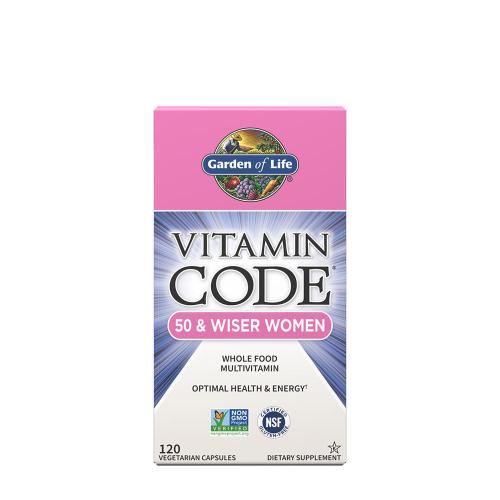 Garden of Life Vitamin Code 50 & Wiser Women  (120 Capsule Vegetale)