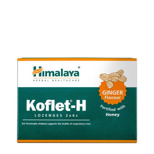 Himalaya Koflet-H  - Koflet-H  (12 comprimate de supt, Ghimbir)