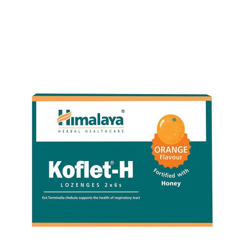 Himalaya Koflet-H  - Koflet-H  (12 comprimate de supt, Portocale)