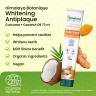 Himalaya Botanique Whitening Antiplaque Curcuma Toothpaste (75 ml, Mentă)