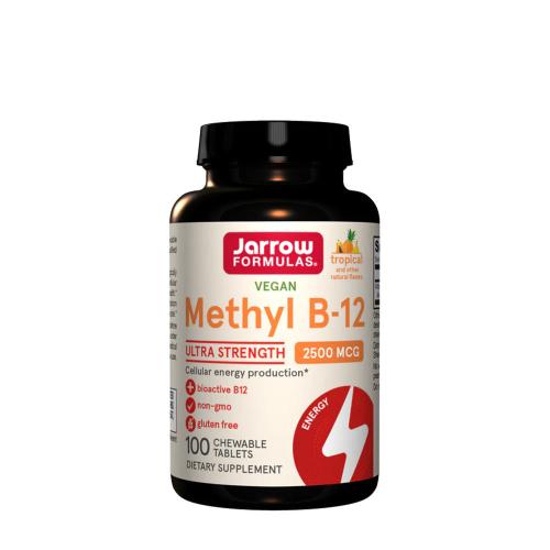 Jarrow Formulas Methyl B-12 2500 mcg  (100 Comprimate de Supt, Tropical)