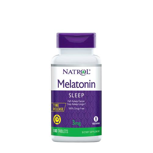 Natrol Melatonin Time Release 3 mg (100 Comprimate)