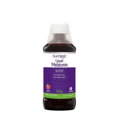 Natrol Liquid Melatonin 2,5 mg (237 ml, Fructe de pădure)