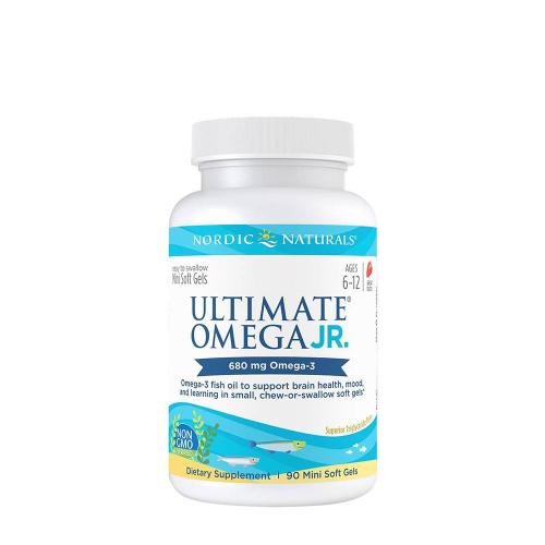 Nordic Naturals Ultimate Omega Junior (90 Capsule moi, Căpșuni)