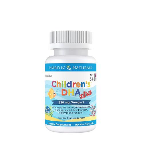 Nordic Naturals Children's DHA Xtra (90 Capsule moi, Berry Punch)