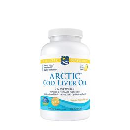  Nordic Naturals Arctic Cod Liver Oil 750 mg (180 Capsule moi, Lămâie)
