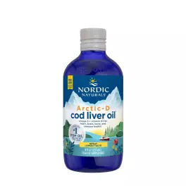 Nordic Naturals Arctic-D Cod Liver Oil (237 ml, Lămâie)