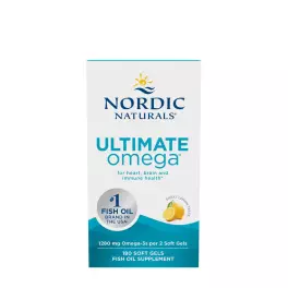 Nordic Naturals Ultimate Omega (180 Capsule moi, Lămâie)