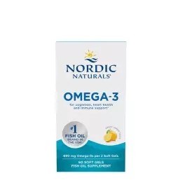 Nordic Naturals Omega-3 (60 Capsule moi, Lămâie)
