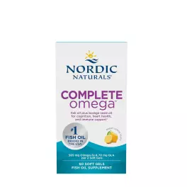 Nordic Naturals Complete Omega (60 Capsule moi, Lămâie)