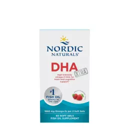 Nordic Naturals DHA Xtra (60 Capsule moi, Căpșuni)