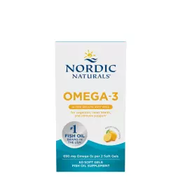   Nordic Naturals Omega-3 in Fish Gelatin (60 Capsule moi, Lămâie)
