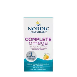 Nordic Naturals Complete Omega (180 Capsule moi, Lămâie)