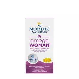Nordic Naturals Omega Woman (120 Capsule moi, Lămâie)