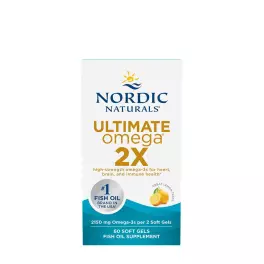 Nordic Naturals Ultimate Omega 2X (60 Capsule moi, Lămâie)