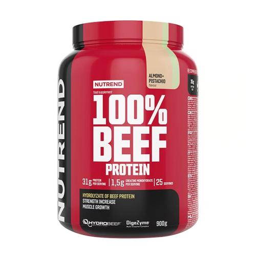 Nutrend 100% Beef Protein (900 g, Migdale și Fistic)