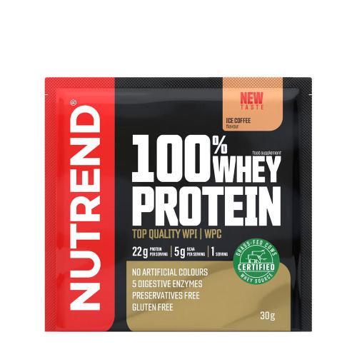 Nutrend 100% Whey Protein (30 g, Cafea cu Gheață)