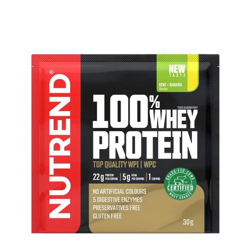 Nutrend 100% Whey Protein (30 g, Kiwi și Banane)