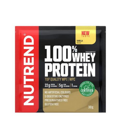 Nutrend 100% Whey Protein (30 g, Vanilie)