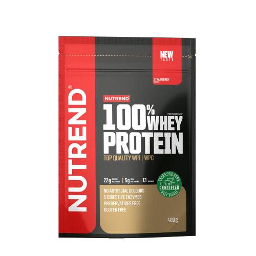 Nutrend 100% Whey Protein (400 g, Căpșuni)