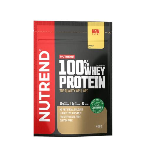 Nutrend 100% Whey Protein (400 g, Vanilie)