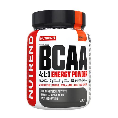 Nutrend BCAA 4:1:1 Energy Powder (500 g, Portocale)