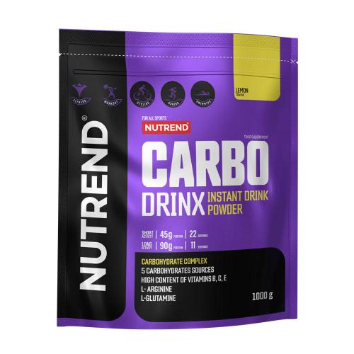 Nutrend NUTREND CARBODRINX (1000g, - lemon) (1000 g, Lămâie)