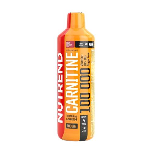 Nutrend Carnitine 100000 (1000 ml, Vișine)