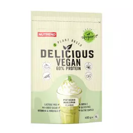   Nutrend Delicious Vegan Protein (450 g, Fistic și Marțipan)