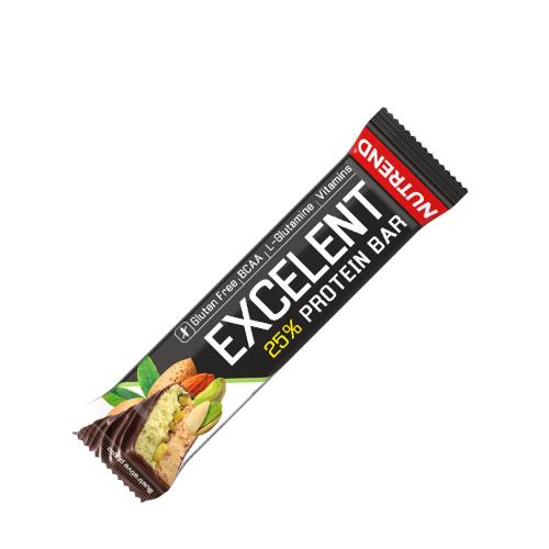 Nutrend Excelent Protein Bar Double (1 Baton, Migdale și Fistic)