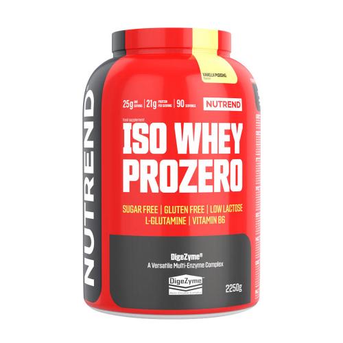 Nutrend Iso Whey Prozero (2250 g, Puding cu Vanilie)