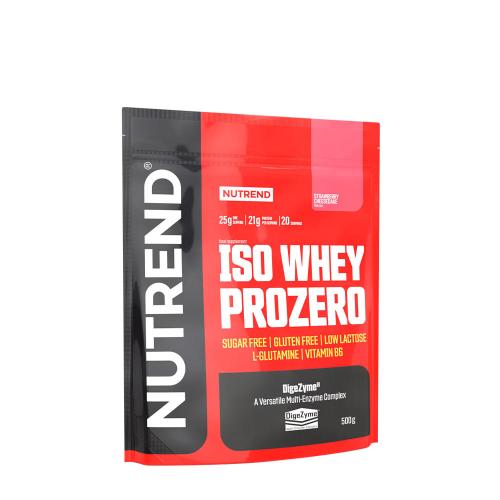 Nutrend Iso Whey Prozero (500 g, Cheesecake cu căpșuni)