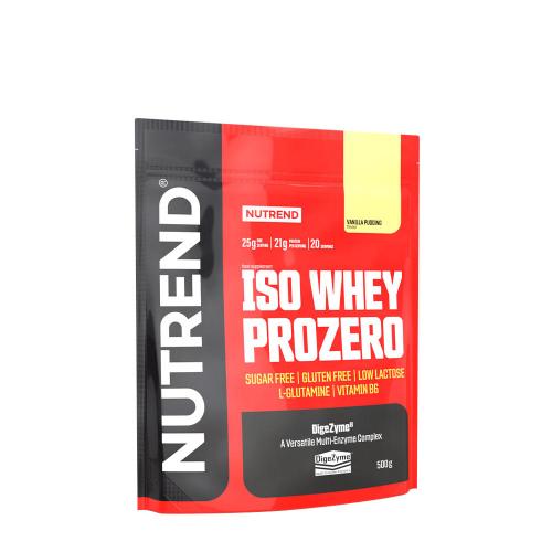 Nutrend Iso Whey Prozero (500 g, Puding cu Vanilie)