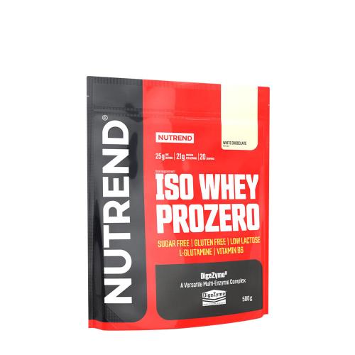 Nutrend Iso Whey Prozero (500 g, Ciocolată Albă)