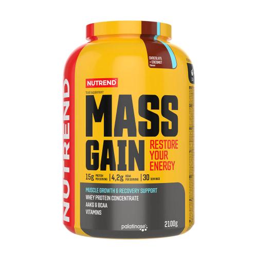 Nutrend Mass Gain (2100 g, Cocos cu Ciocolată)