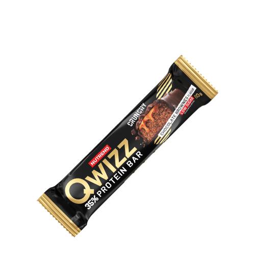 Nutrend Qwizz Protein Bar (1 Baton, Brownie cu Ciocolată)